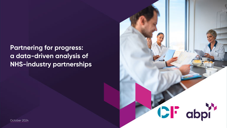 Partnering for progress: a data-driven analysis of NHS-industry partnerships