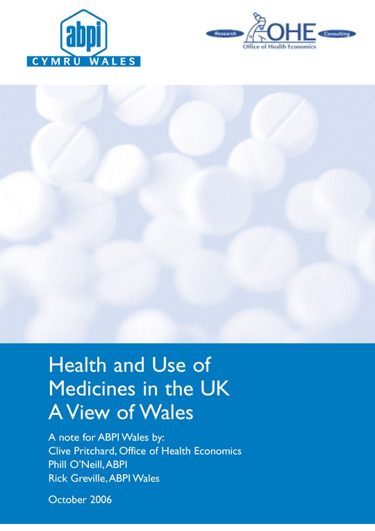 Health and use of medicines in the UK. A view of Wales. Welsh language version