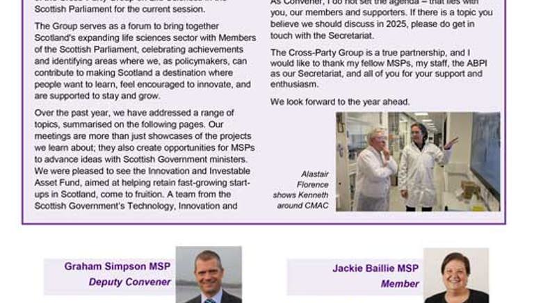 Cross Party Group (CPG) Annual report 2024 