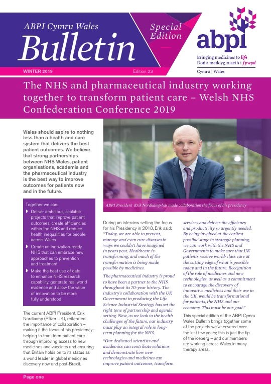 ABPI Cymru Wales Winter Bulletin 2019